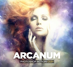 极品PS动作－奥秘炫光(含高清视频教程)：Arcanum Photoshop Action